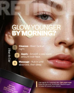 retionol collagen hyaluronic how to use Retinol 50ml